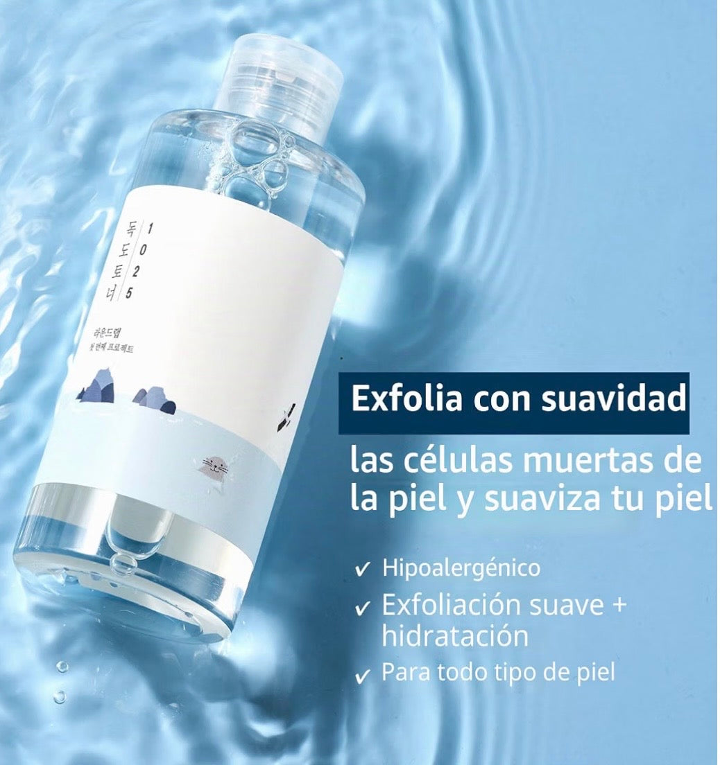 Round Lab 1025 Dokdo Toner - Tónico Exfoliante Suave e Hidratante 100ml