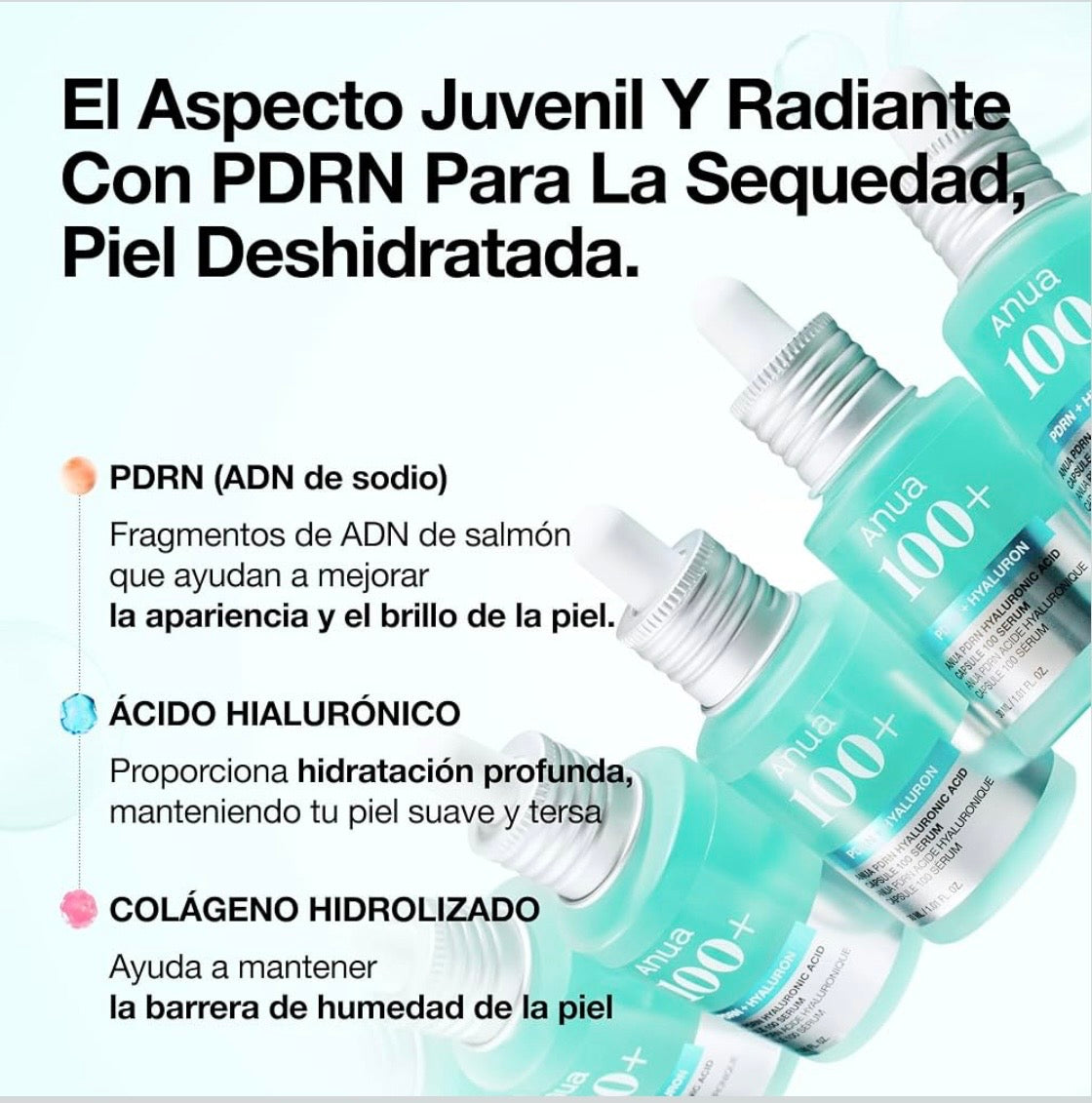 PDRN Hyaluronic Acid Capsule 100 Serum - Sérum Regenerador y Reafirmante 30ml