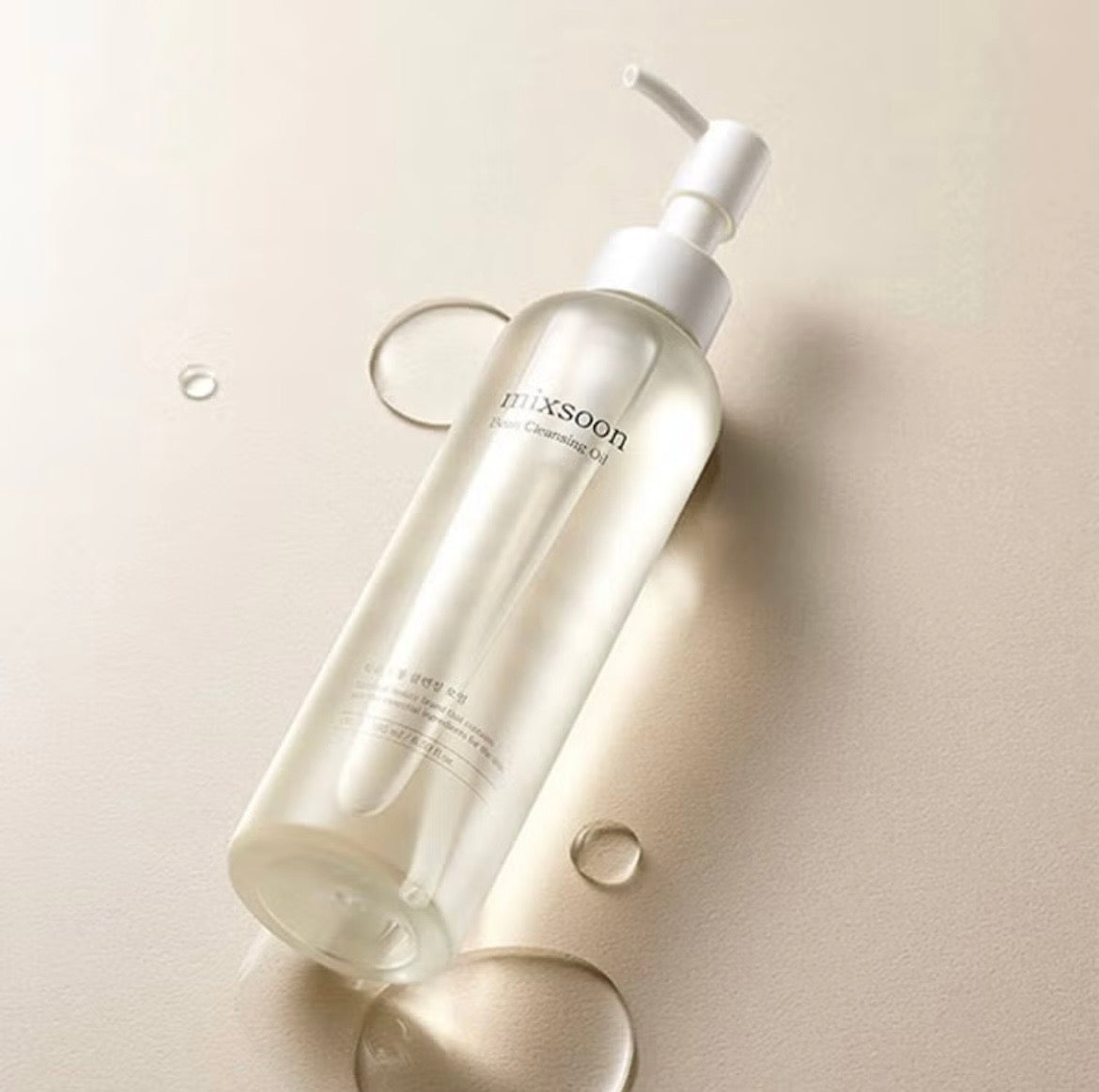 Mixsoon Bean Cleansing Oil - Aceite Limpiador Desmaquillante de Soja Fermentada 195ml