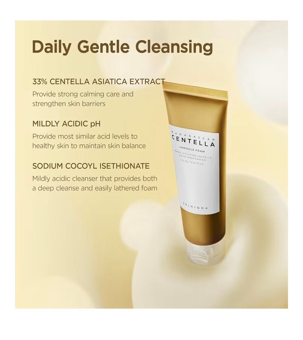 Skin1004 Madagascar Centella Ampoule Foam - Espuma Limpiadora Calmante 125ml