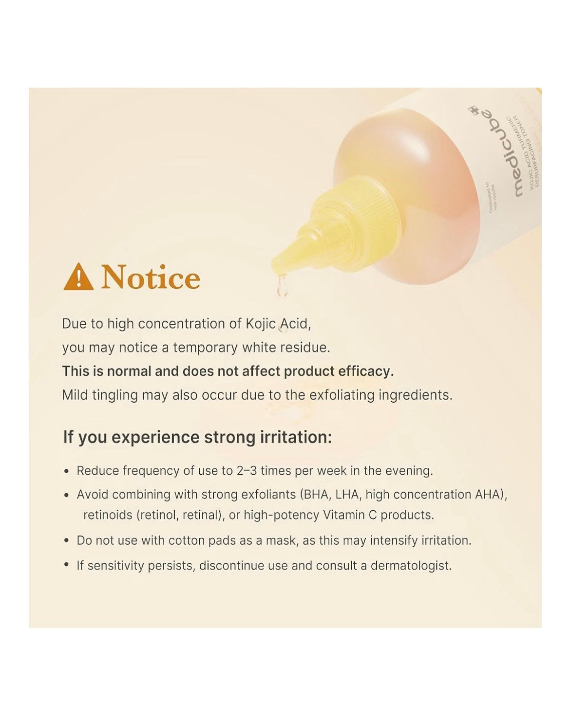 Medicube Kojic Acid Turmeric Resurfacing Toner [250ml]