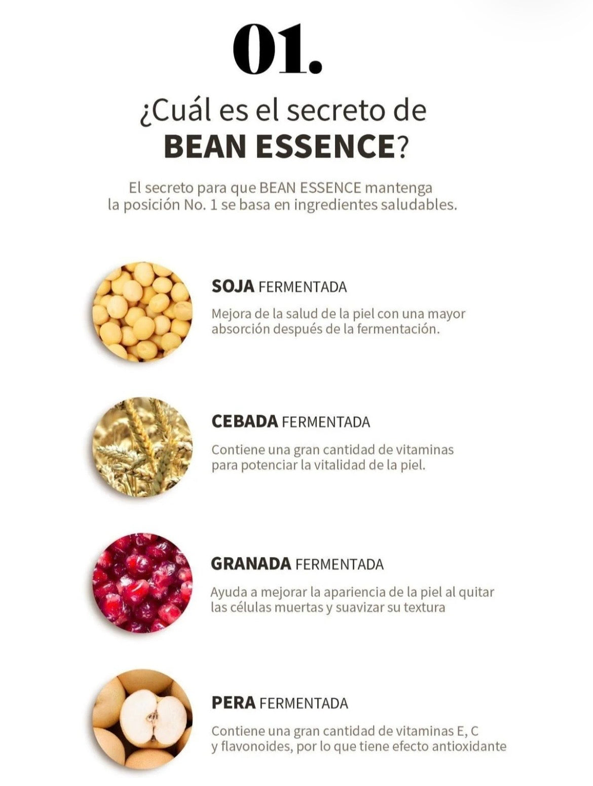 Mixsoon Bean Essence - Esencia de Soja Fermentada 50ml | Glass Skin