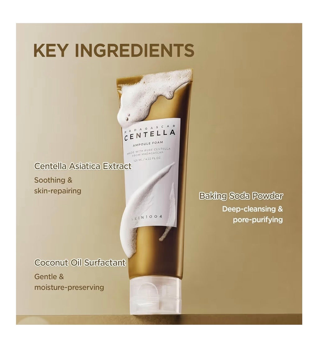 Skin1004 Madagascar Centella Ampoule Foam - Espuma Limpiadora Calmante 125ml