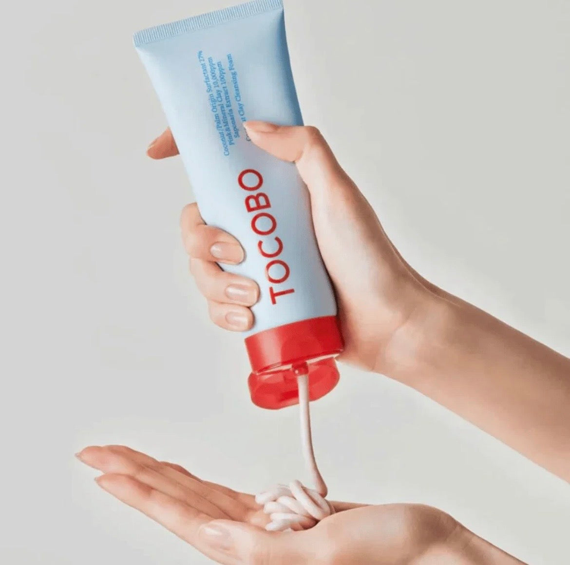Tocobo Coconut Clay Cleansing Foam - Espuma Limpiadora Facial Purificante con Arcilla y Coco 150ml