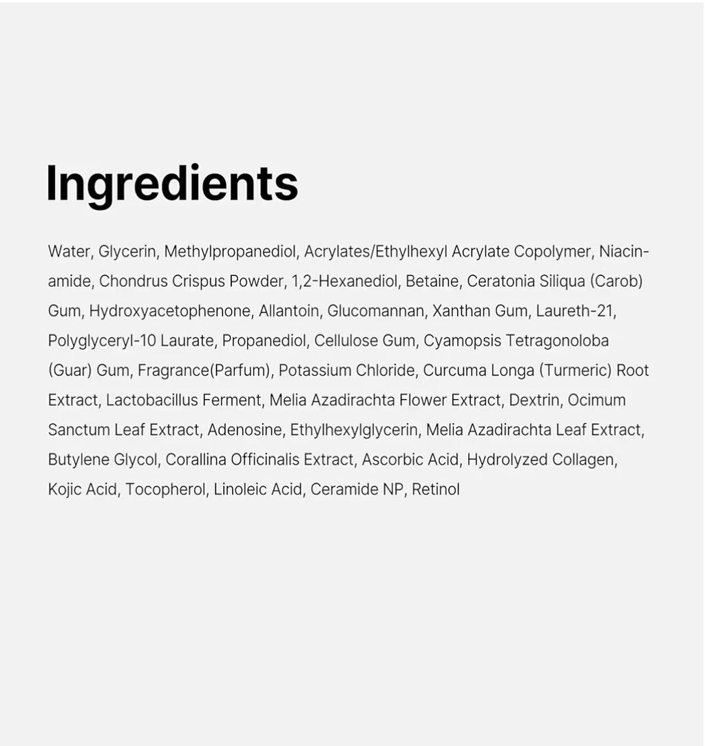 Medicube Kojic Acid Turmeric Brightening Gel Mask - Mascarilla Iluminadora y Antimanchas 28g