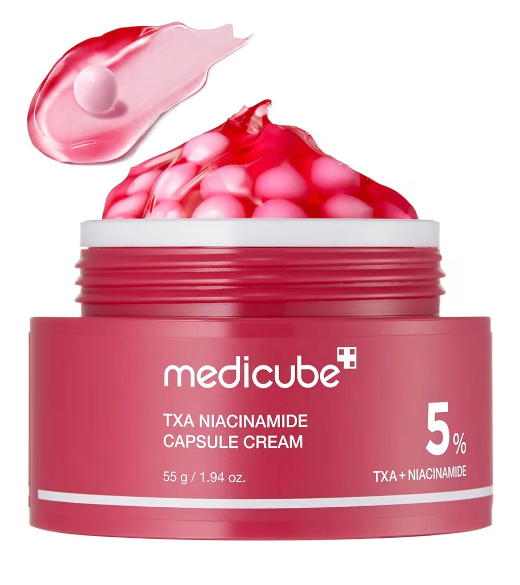 TXA Niacinamida Cápsula Crema - Crema Despigmentante e Iluminadora Intensiva 55g