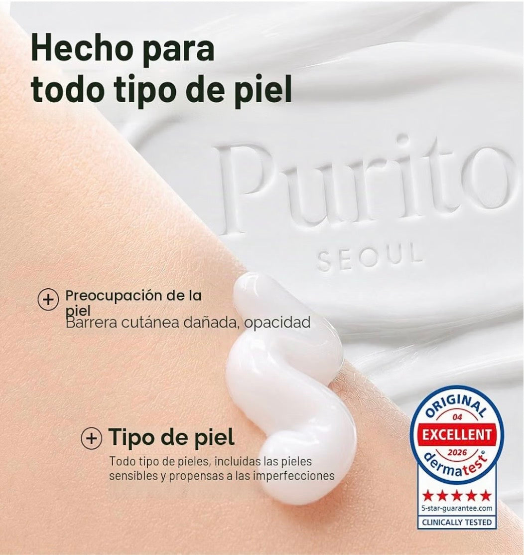 Purito Seoul Mighty Bamboo Panthenol Cream - Crema Reparadora 100ml | Barrera Cutánea