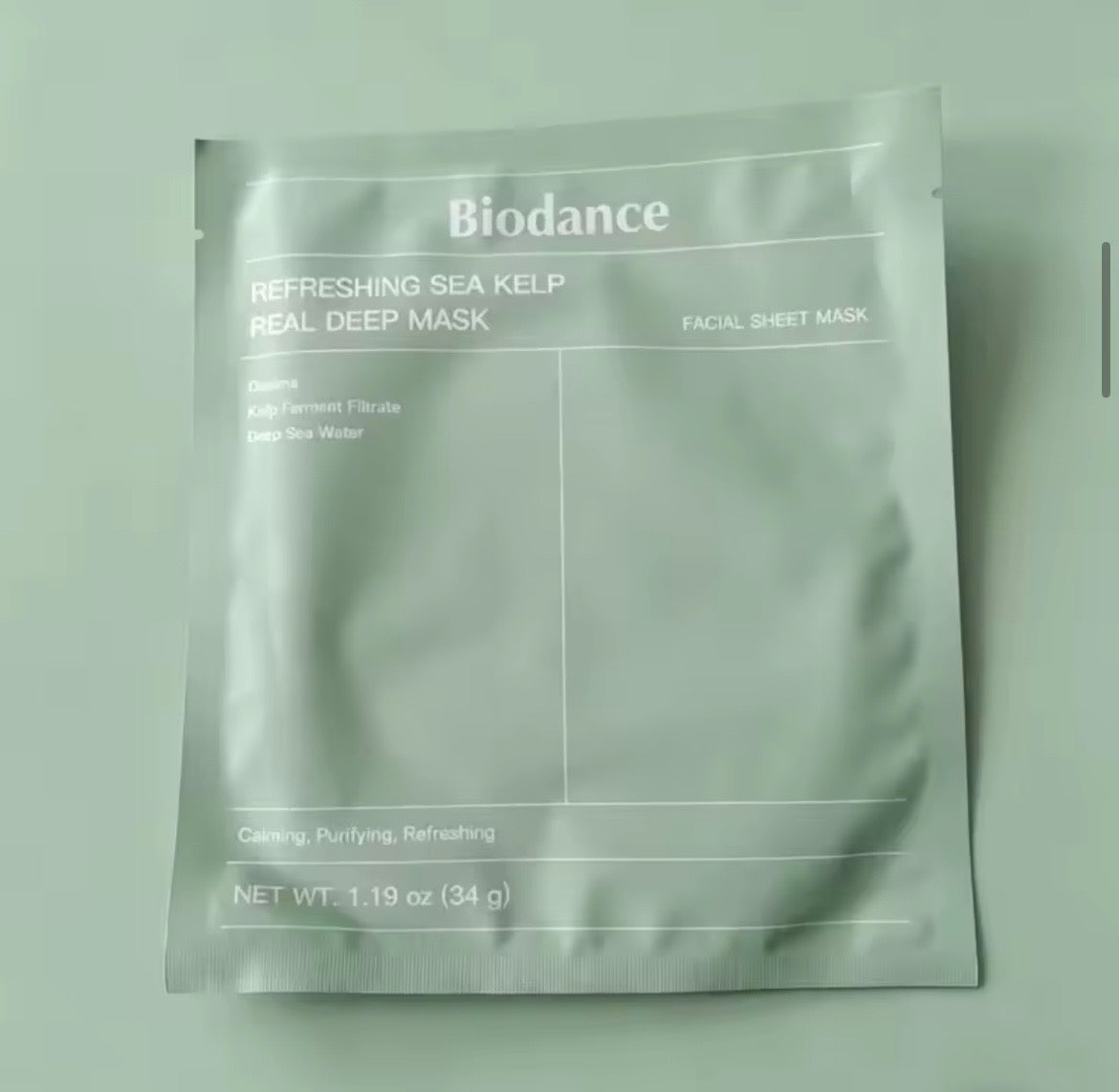 Biodance Real Deep Mask - Mascarilla de Hidrogel Premium Ultra Concentrada