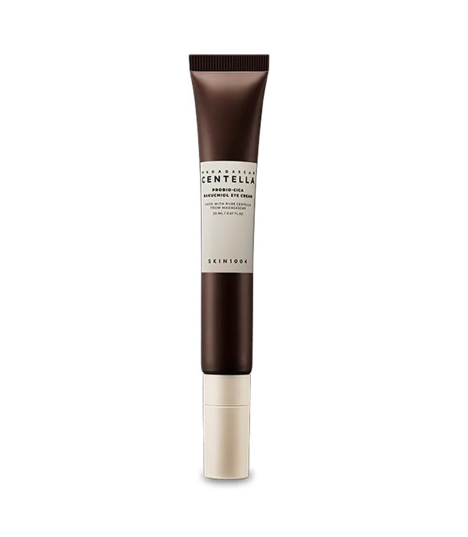 SKIN1004 Madagascar Centella Probio-Cica Bakuchiol Eye Cream - Contorno de Ojos Reparador y Antiarrugas 20ml