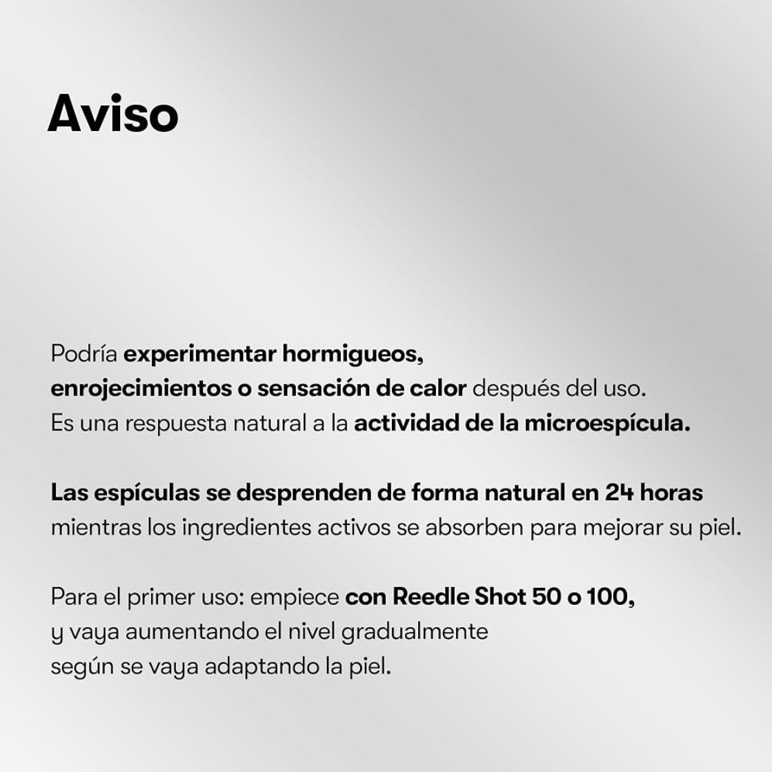 VT Cosmetics Reedle Shot 100 Essence - Sérum Potenciador con Microagujas para la Textura Facial 50ml