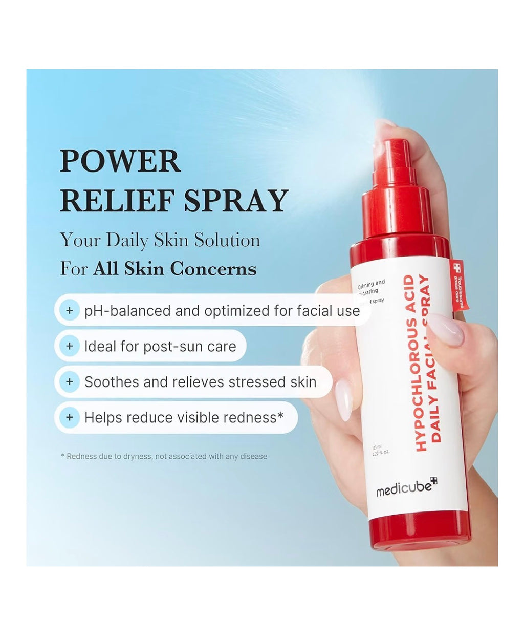 Medicube Hypochlorous Acid Daily Facial Spray [125ml]