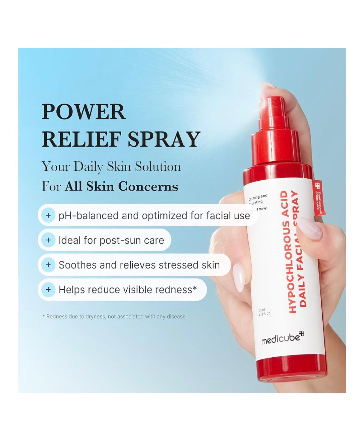Medicube Hypochlorous Acid Daily Facial Spray [125ml]