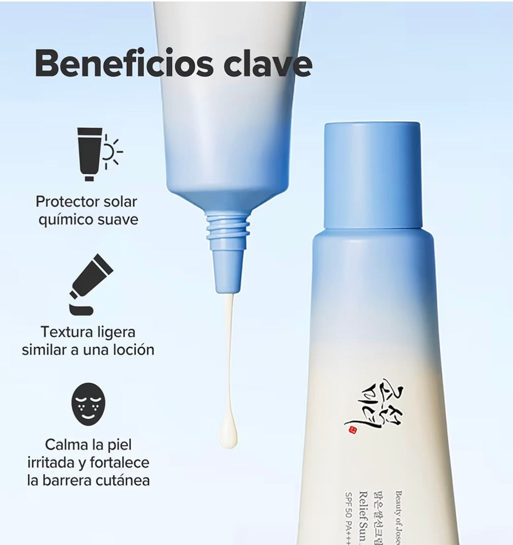 Beauty of Joseon Relief Sun Aqua-Fresh SPF50+ - Protector Solar Ligero 50ml