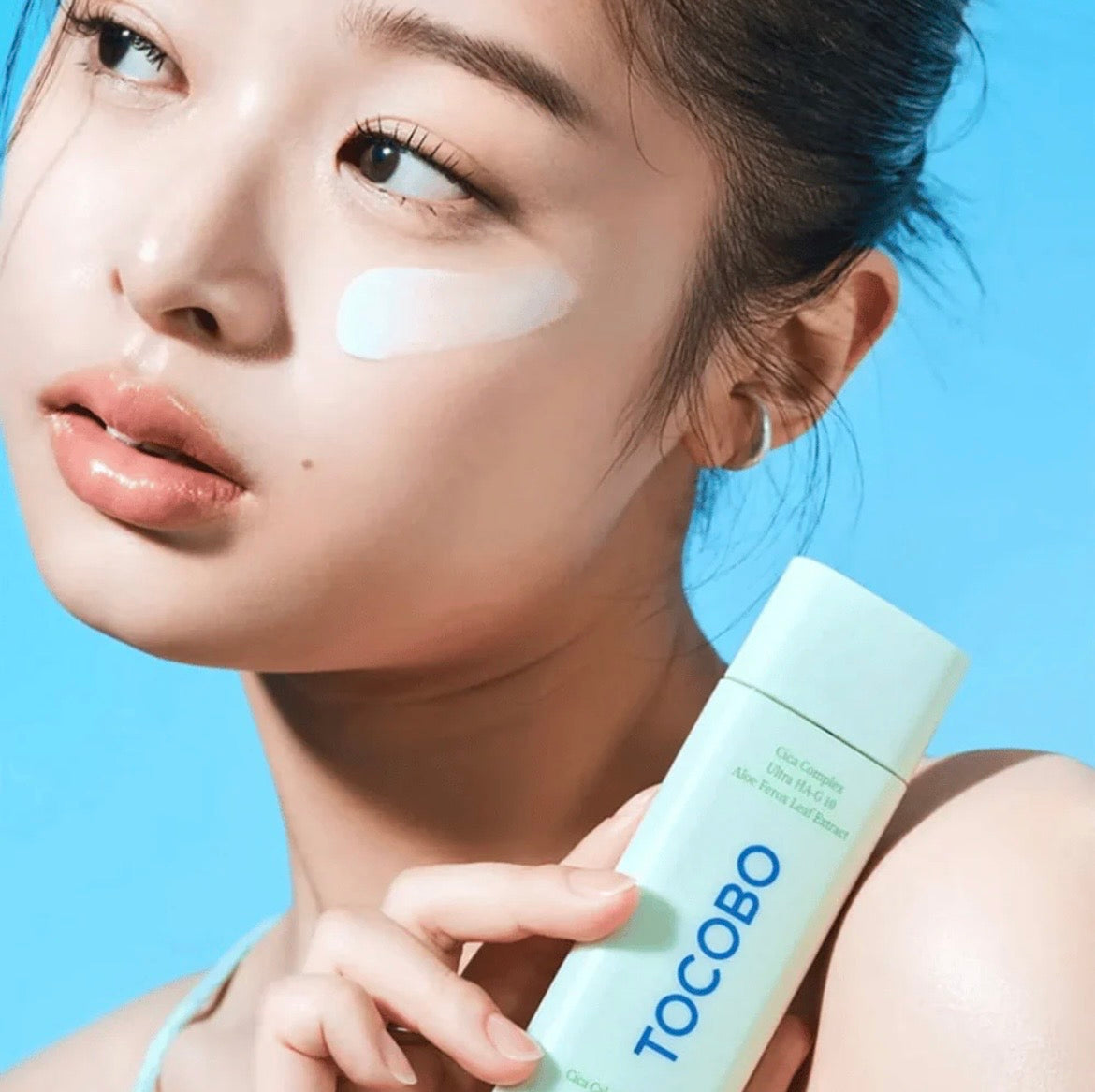 Tocobo Cica Calming Sun Serum SPF50+ PA++++ - Sérum Solar Calmante e Hidratante 50ml