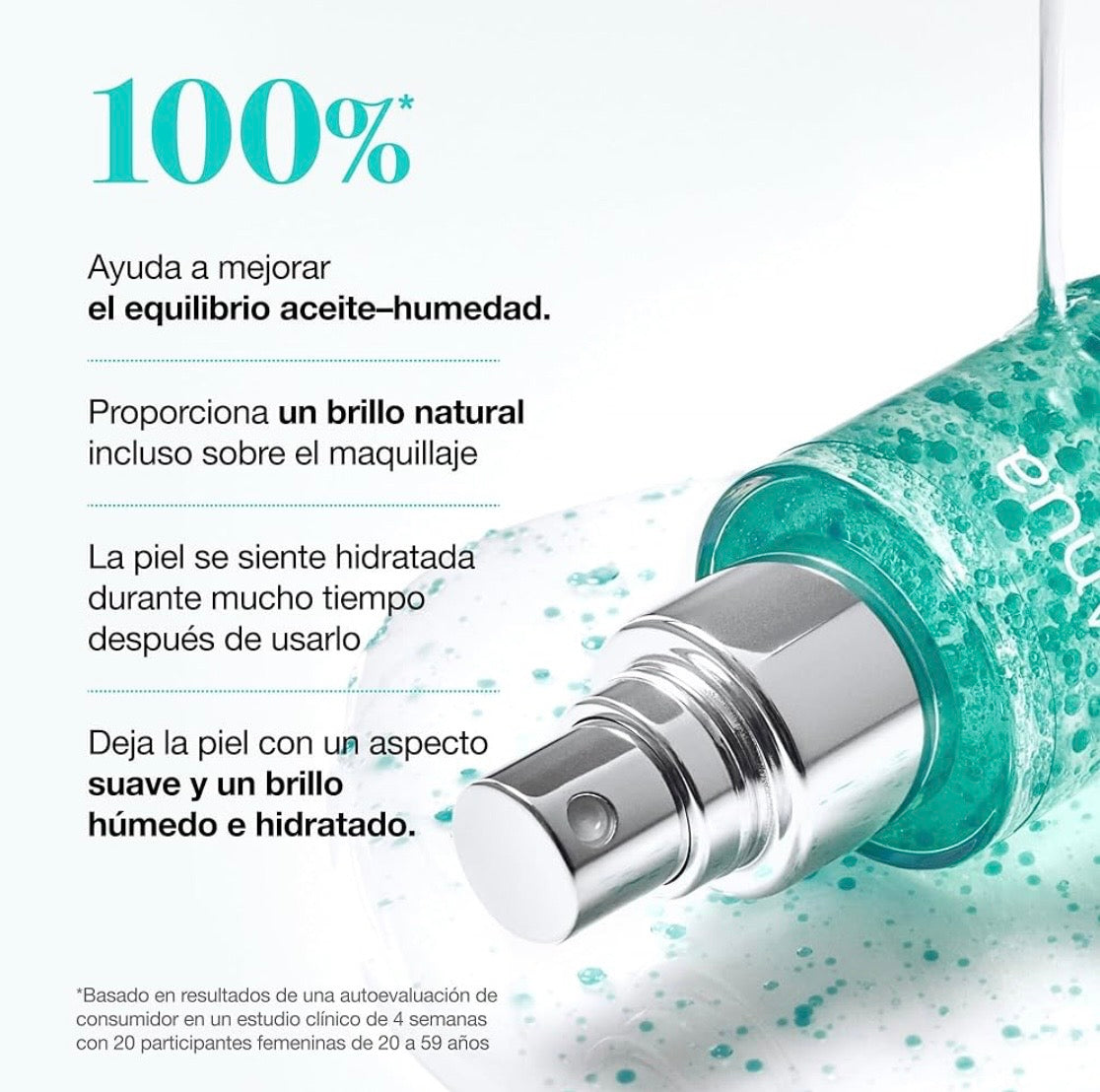 PDRN Hyaluronic Acid Hydrating Capsule Mist - Bruma Facial Hidratante e Iluminadora 100ml