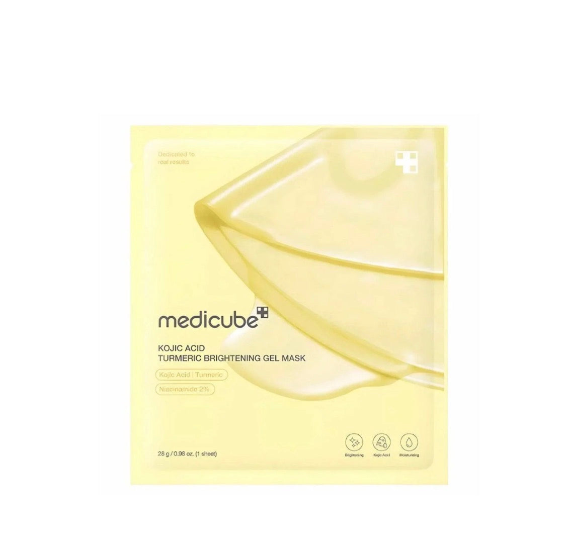 Medicube Kojic Acid Turmeric Brightening Gel Mask - Mascarilla Iluminadora y Antimanchas 28g