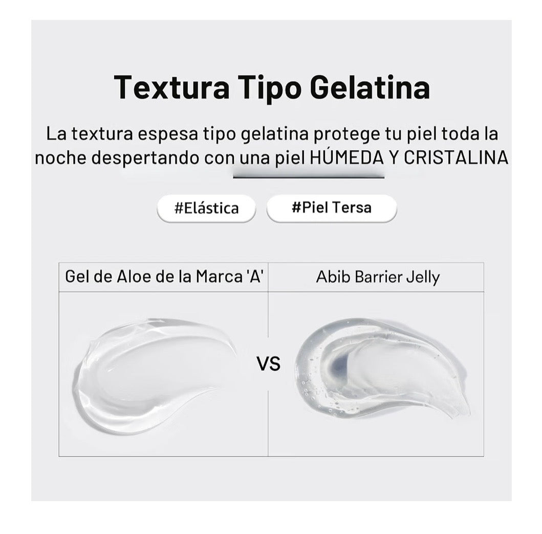 Abib Rice Probiotics Overnight Mask Barrier Jelly - Mascarilla Nocturna de Gel Reparadora con Probióticos de Arroz 80ml