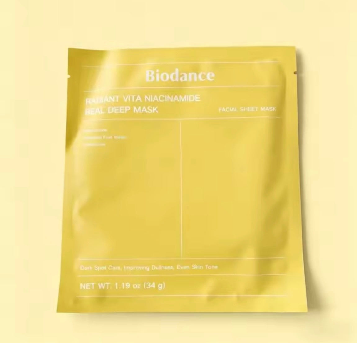 Biodance Real Deep Mask - Mascarilla de Hidrogel Premium Ultra Concentrada
