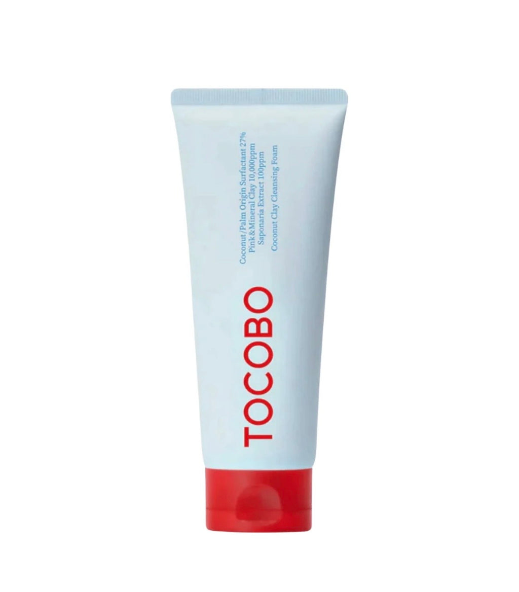 Tocobo Coconut Clay Cleansing Foam - Espuma Limpiadora Facial Purificante con Arcilla y Coco 150ml