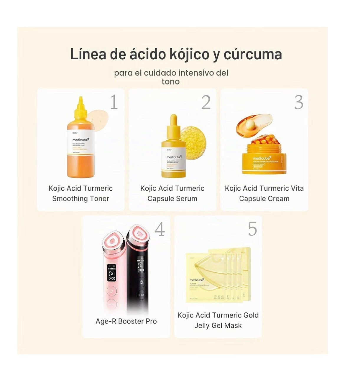 Medicube Kojic Acid Turmeric Vita Capsule Cream