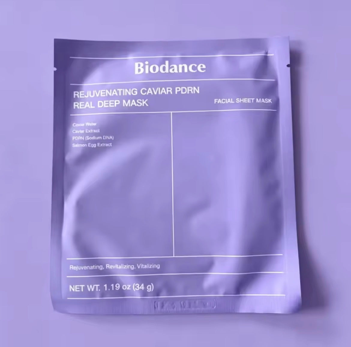 Biodance Real Deep Mask - Mascarilla de Hidrogel Premium Ultra Concentrada