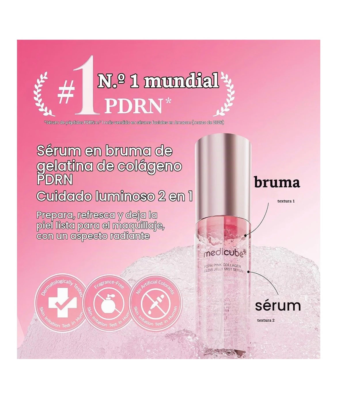 Medicube PDRN Pink Collagen Glow Jelly Mist Serum [60ml]