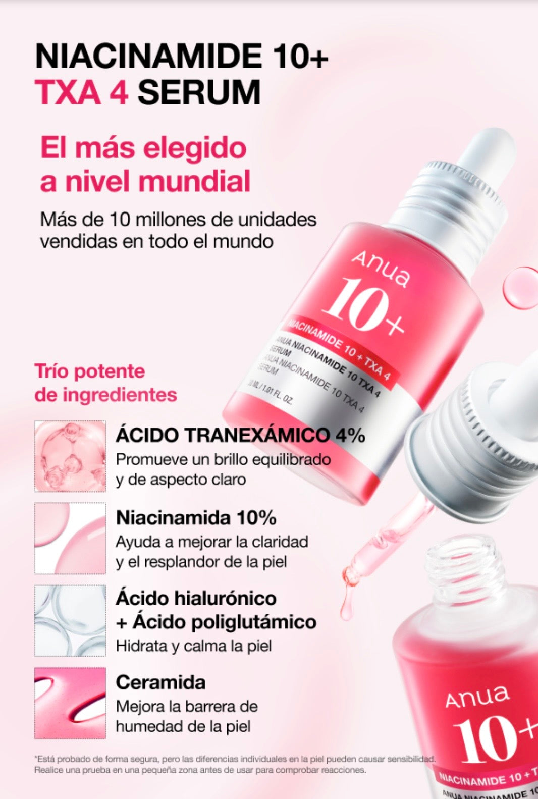 Anua Niacinamide 10% + TXA 4% Dark Spot Serum - Sérum Antimanchas 30ml