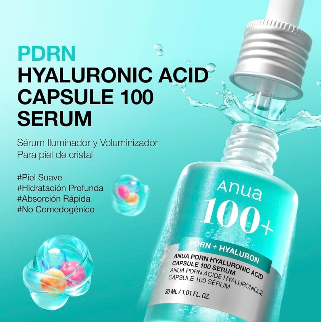 PDRN Hyaluronic Acid Capsule 100 Serum - Sérum Regenerador y Reafirmante 30ml