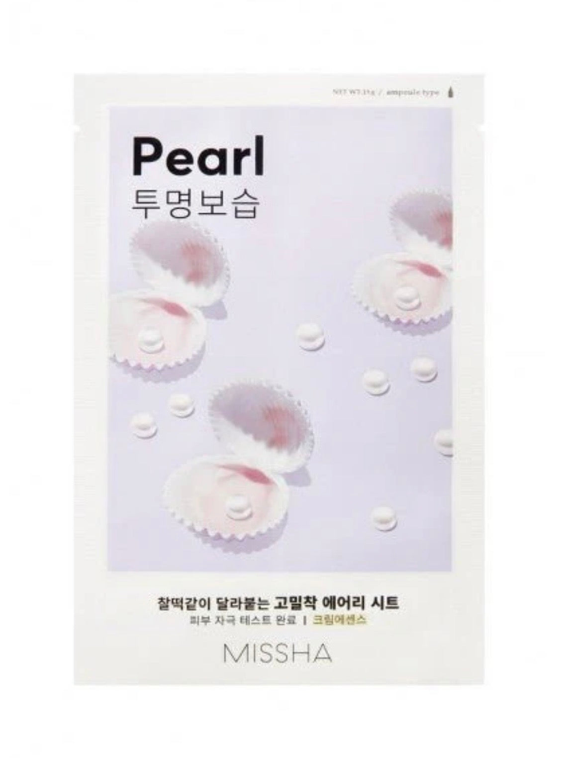 Missha Airy Fit Sheet Mask - Mascarilla Facial de Tejido Ultra Fina