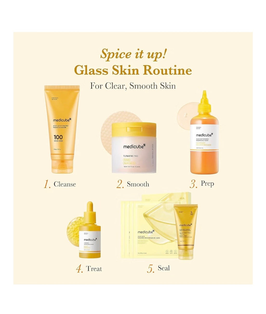 Medicube Kojic Acid Turmeric Resurfacing Toner [250ml]