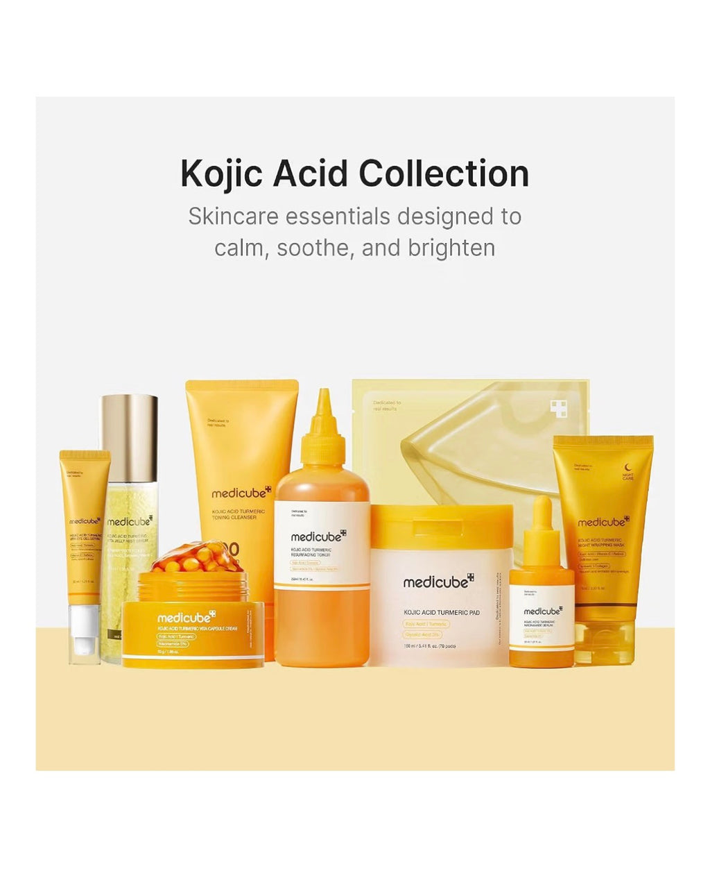 Medicube Kojic Acid Turmeric Night Wrapping Mask – Mascarilla nocturna iluminadora (75 ml)