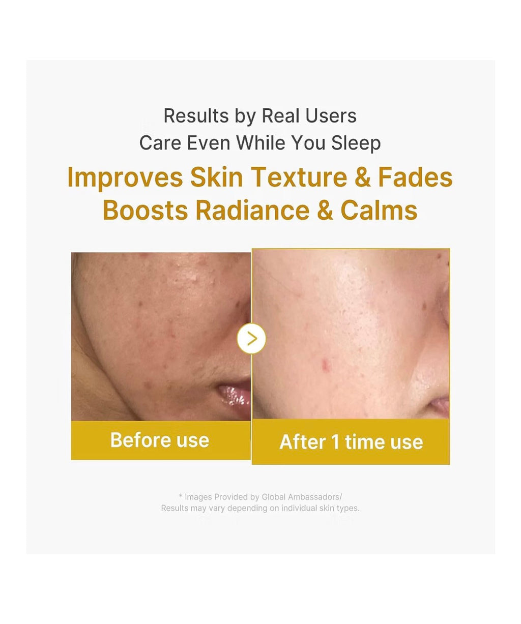 Medicube Kojic Acid Turmeric Night Wrapping Mask – Mascarilla nocturna iluminadora (75 ml)