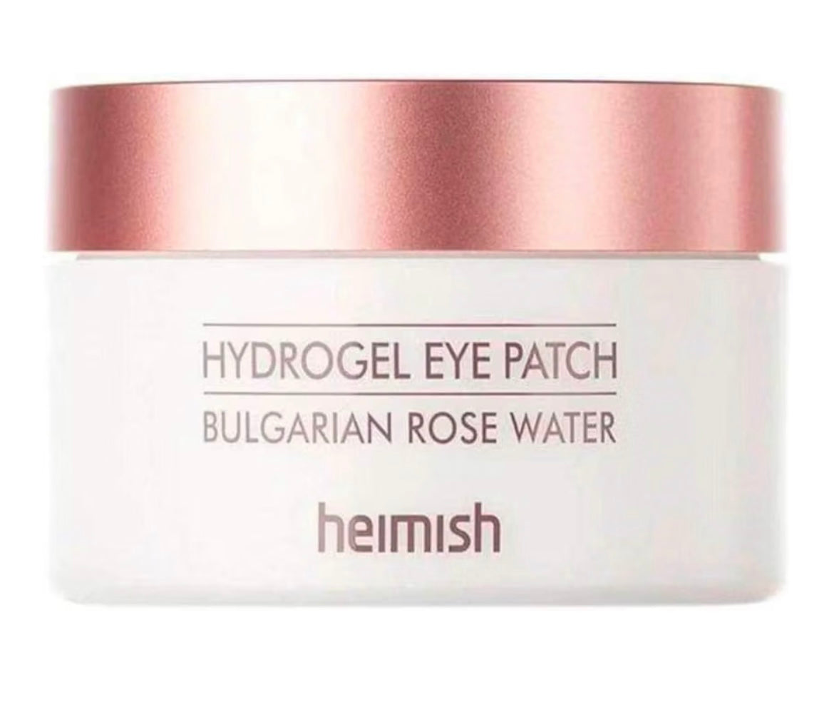 Heimish Bulgarian Rose Water Hydrogel Eye Patch – Parches de hidrogel para el contorno de ojos (60 unidades)
